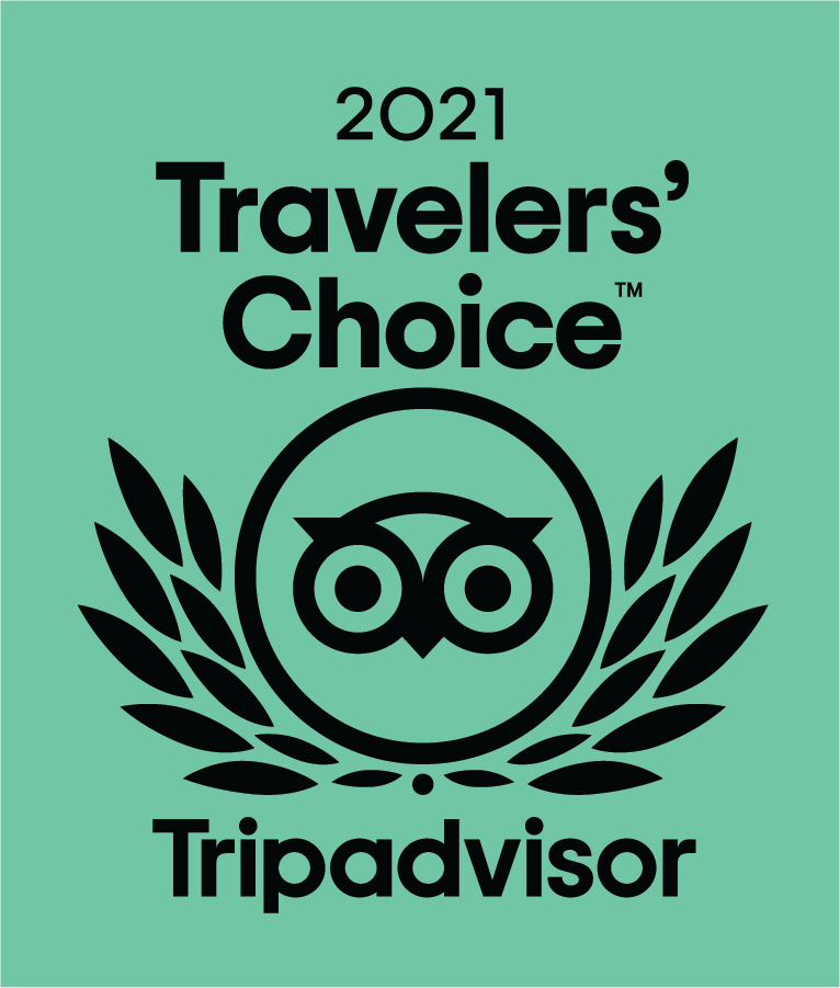 TripAdvisor Auszeichnung „Traveler´s Choice 2021“ erhalten
